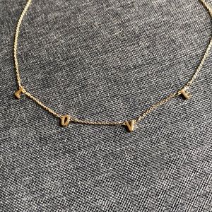 Golden LOVE Necklace